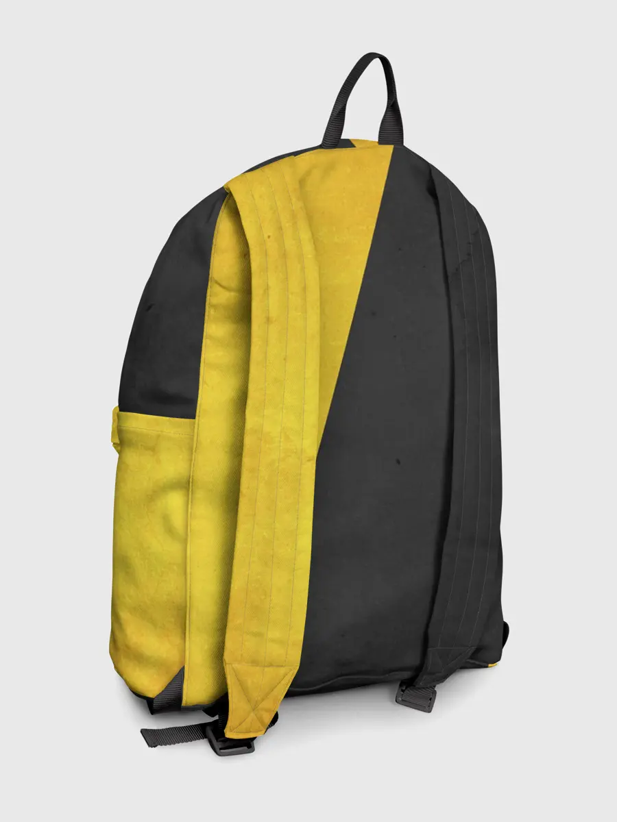 Рюкзак джинсовый / Yellow and Black Emoji