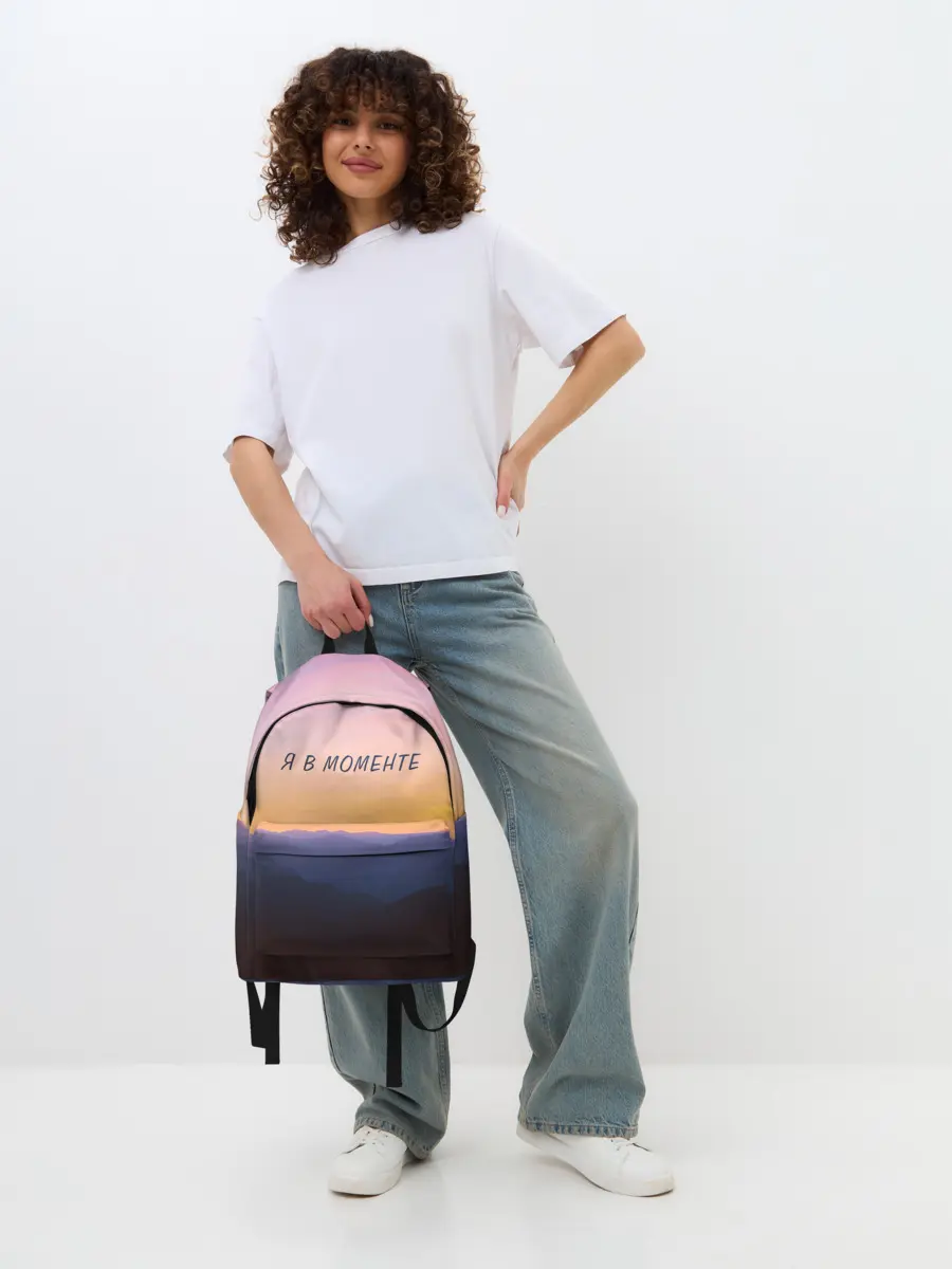 Рюкзак джинсовый / Я В МОМЕНТЕ | MOMENTUS