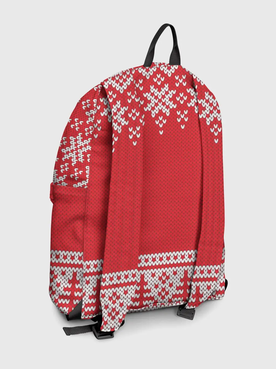 Рюкзак джинсовый / Зимний лес