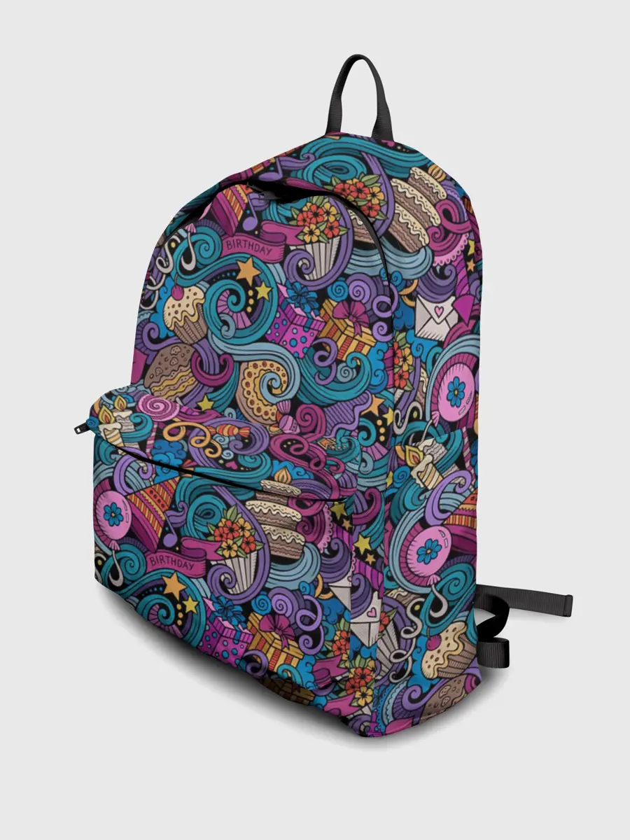 Рюкзак джинсовый / День Рождения