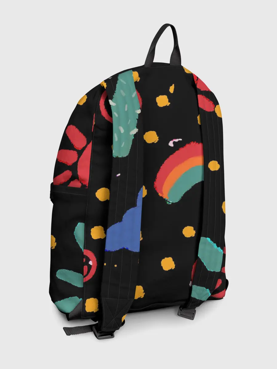 Рюкзак джинсовый / красочное детство