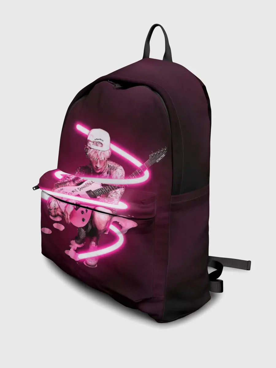 Рюкзак джинсовый / Pink MGK