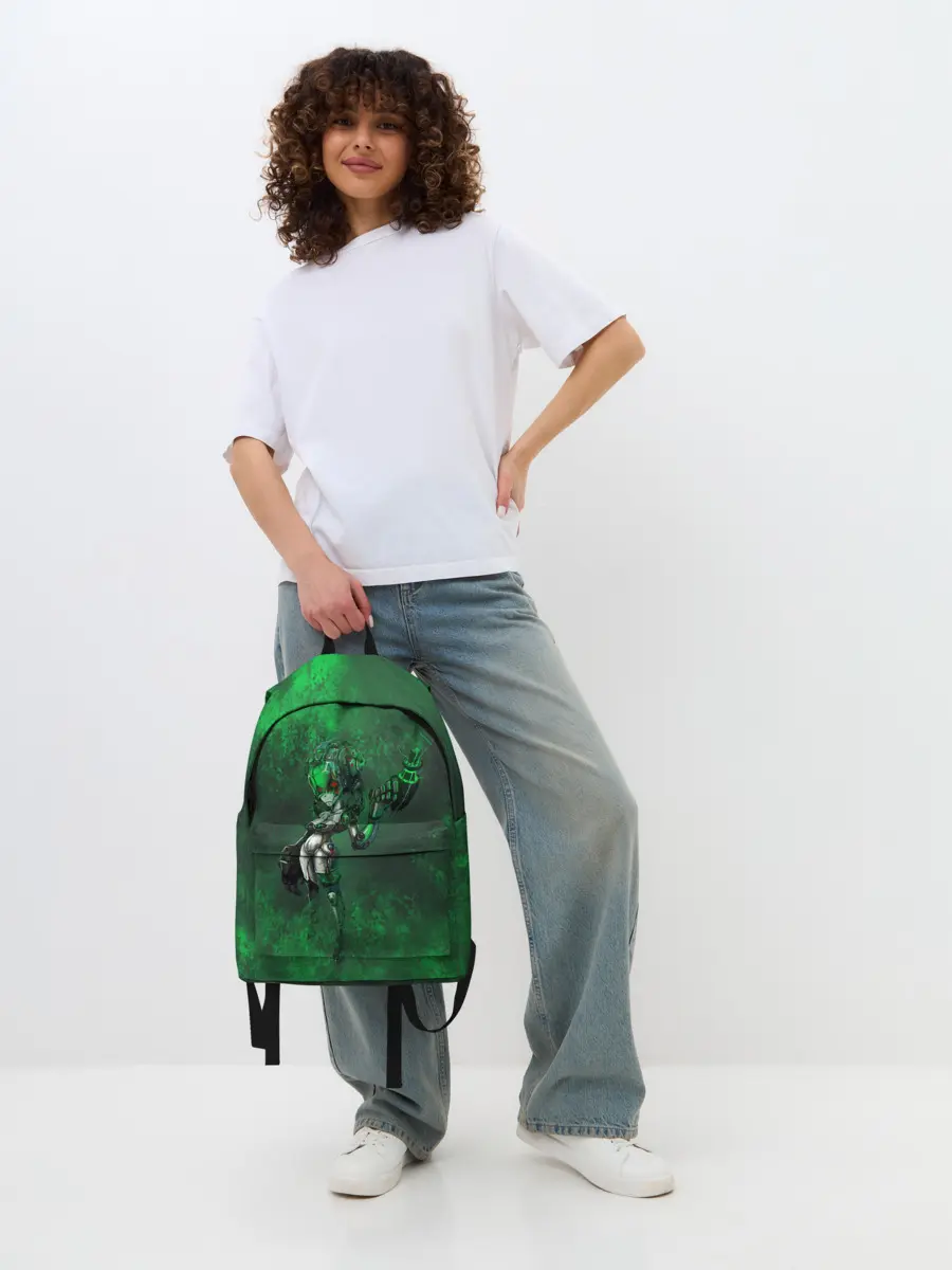 Рюкзак джинсовый / GEARS OF WAR | ШЕСТЕРЕНКИ