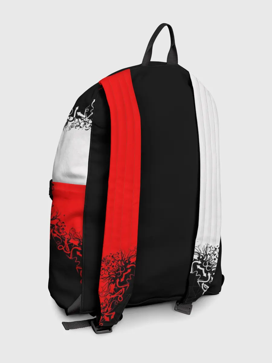 Рюкзак джинсовый / Red White Skull - Череп