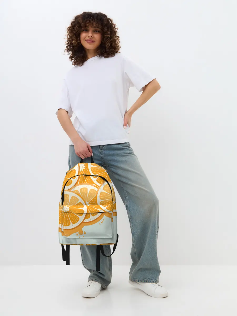 Рюкзак джинсовый / АПЕЛЬСИН | ORANGE