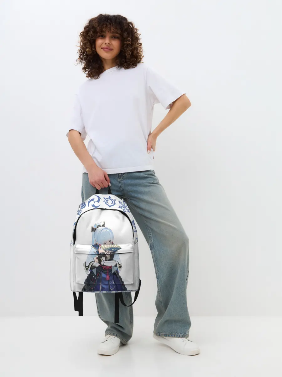 Рюкзак джинсовый / КАМИСАТО АЯКА | КРИО