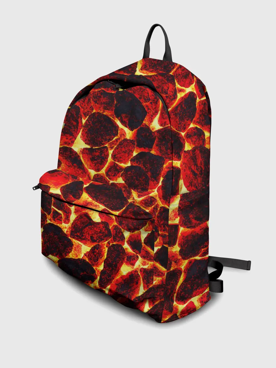 Рюкзак джинсовый / КАМНИ В МАГМЕ | ROCKS IN MAGMA