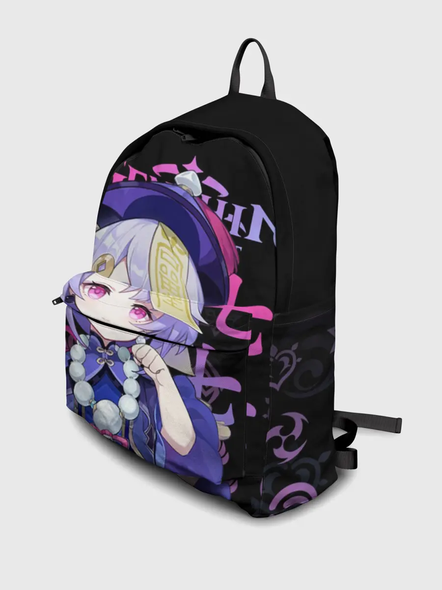 Рюкзак джинсовый / Ци Ци, Genshin Impact