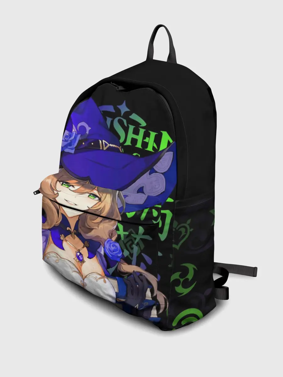 Рюкзак джинсовый / Лиза, Genshin Impact