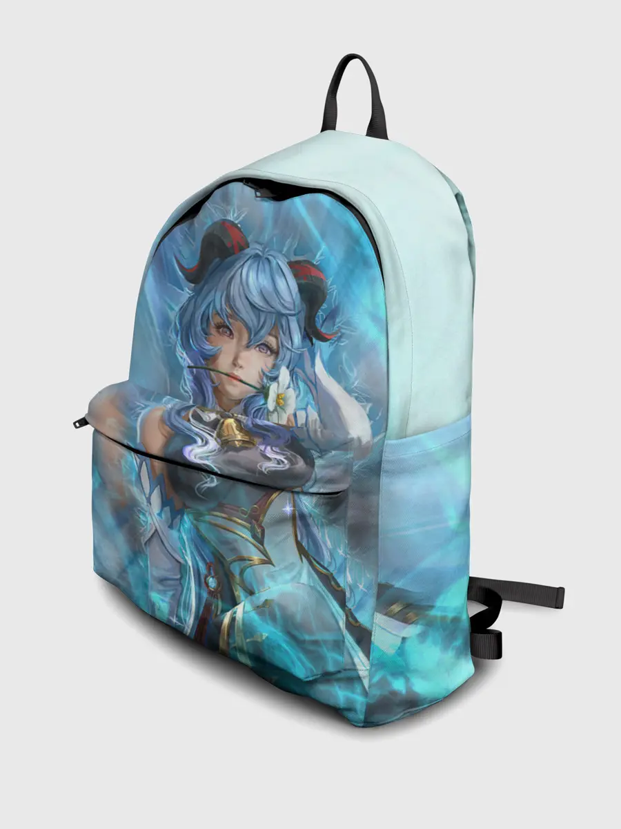 Рюкзак джинсовый / Гань Юй | Ganyu | Геншин Импакт
