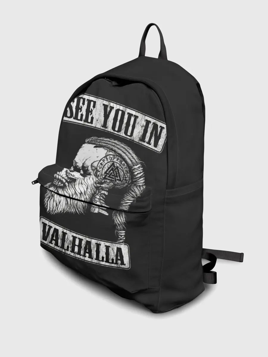 Рюкзак джинсовый / Увидимся в Вальхалле