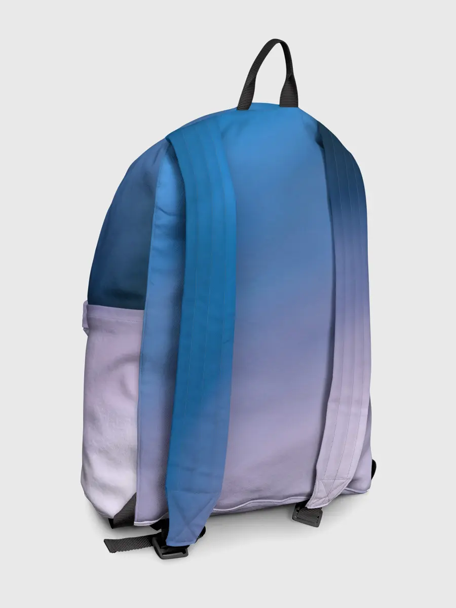 Рюкзак джинсовый / Девушка с большими глазами