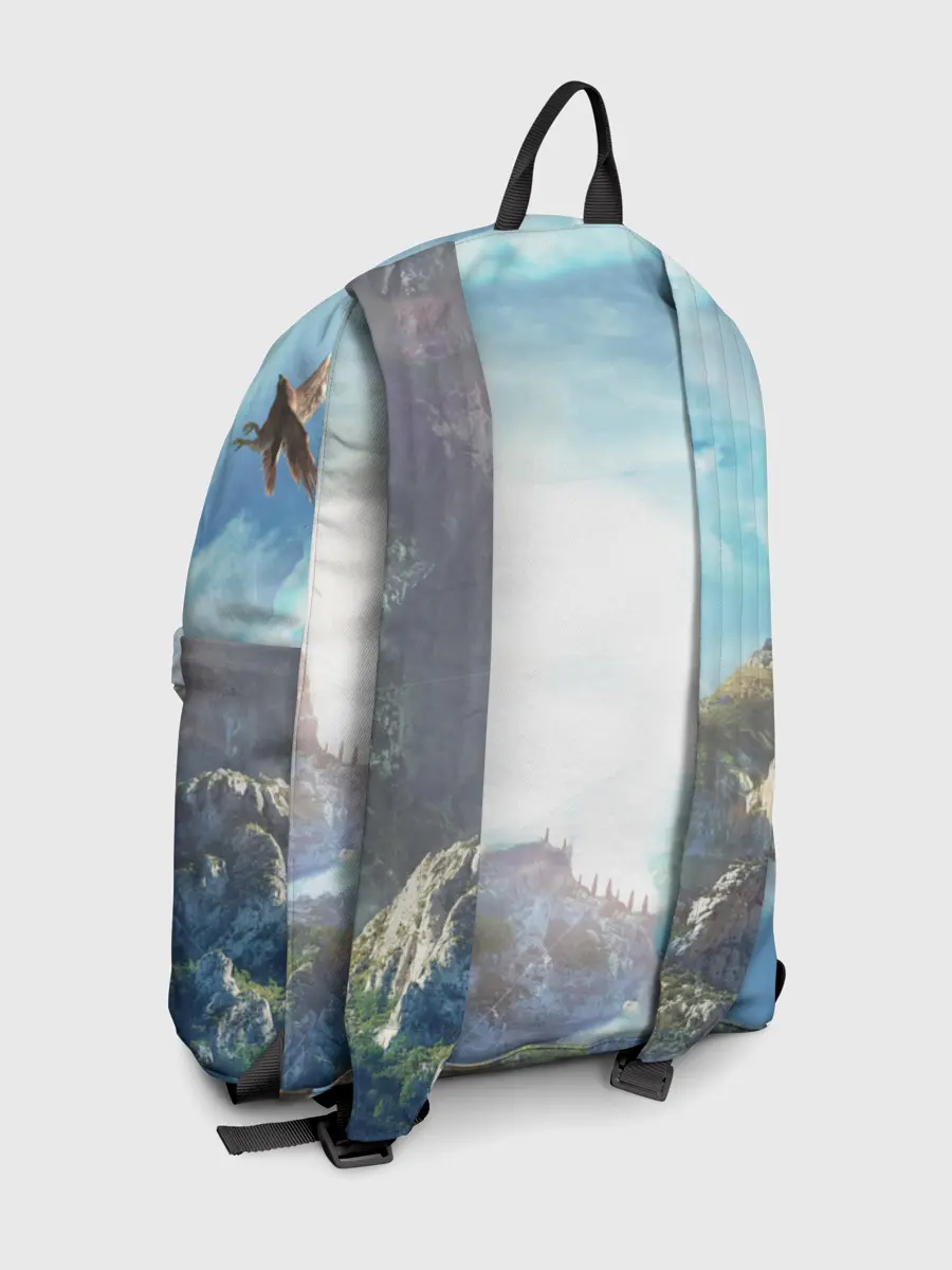 Рюкзак джинсовый / Воинственная Кассандра