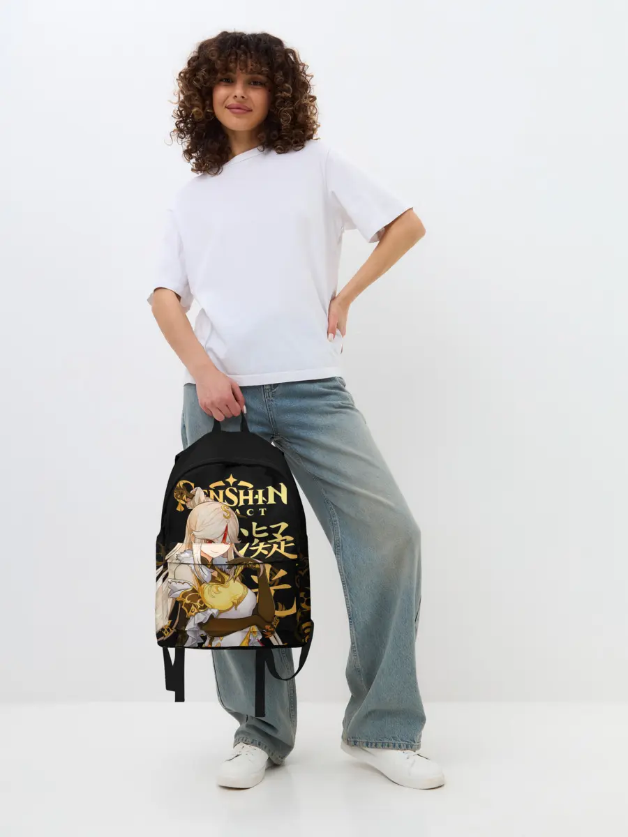 Рюкзак джинсовый / Нин Гуан / Genshin Impact