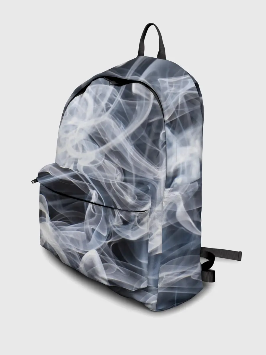 Рюкзак джинсовый / Графика дыма