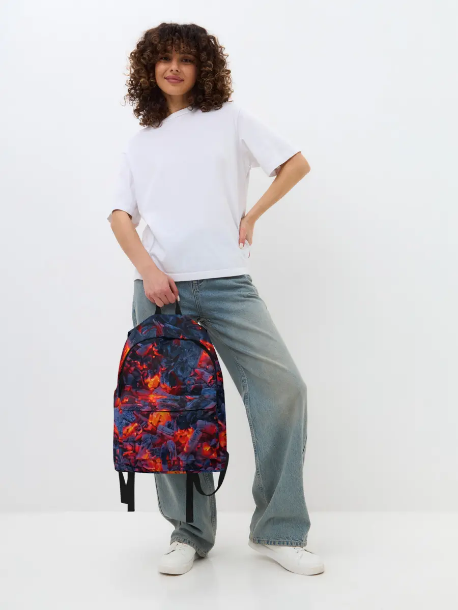 Рюкзак джинсовый / Магия углей