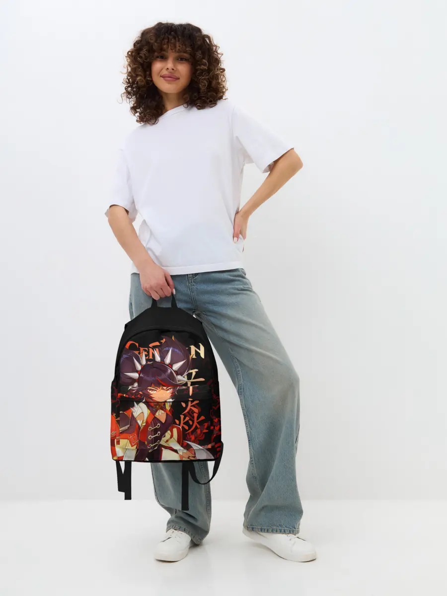 Рюкзак джинсовый / Синь Янь / Genshin Impact