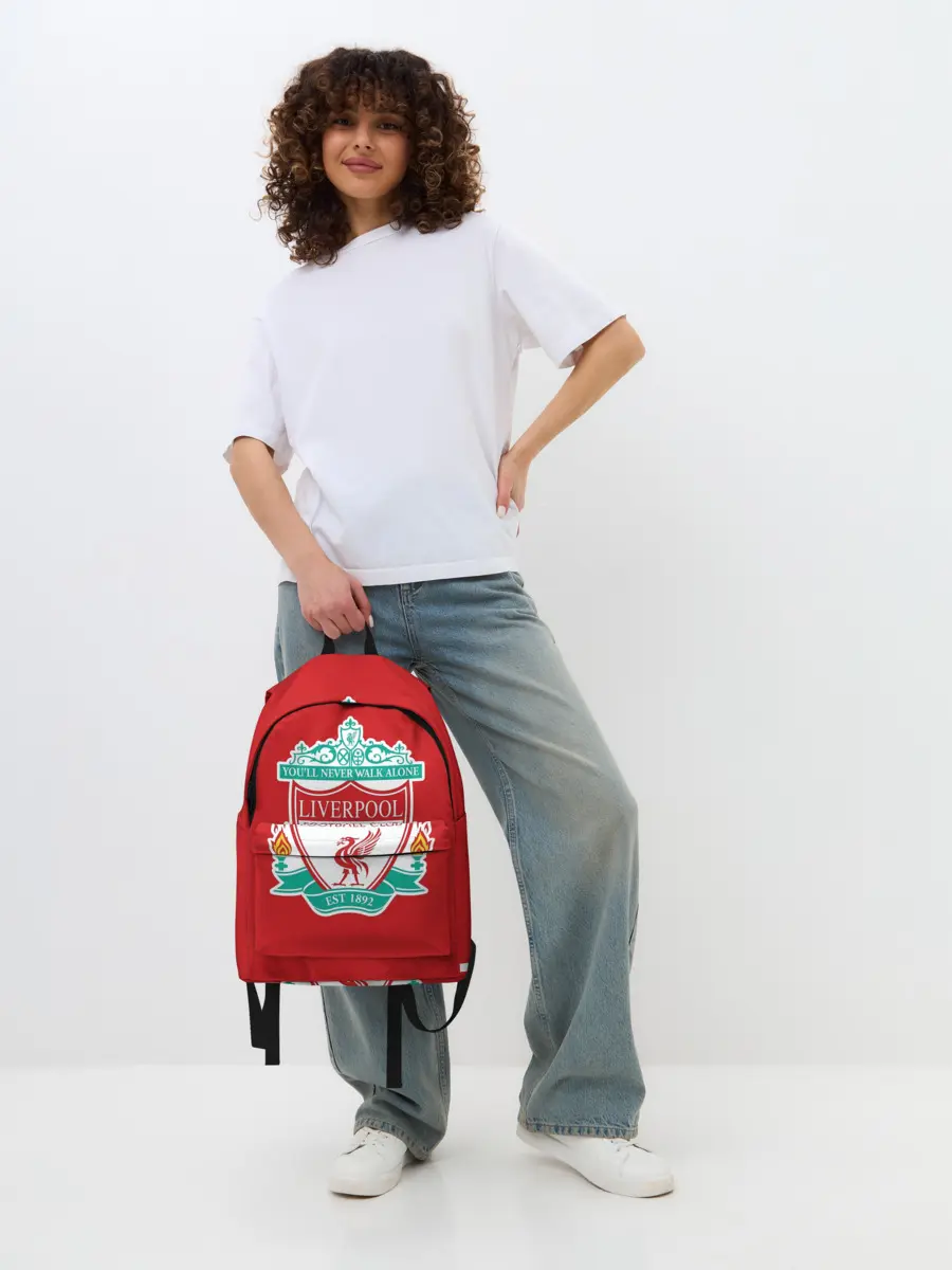 Рюкзак джинсовый / F.C. LIVERPOOL