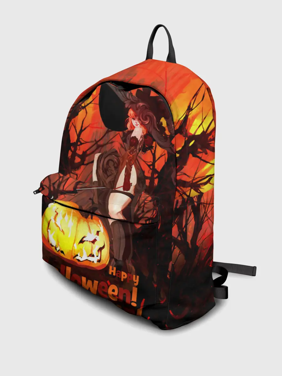 Рюкзак джинсовый / Колдунья со смычком