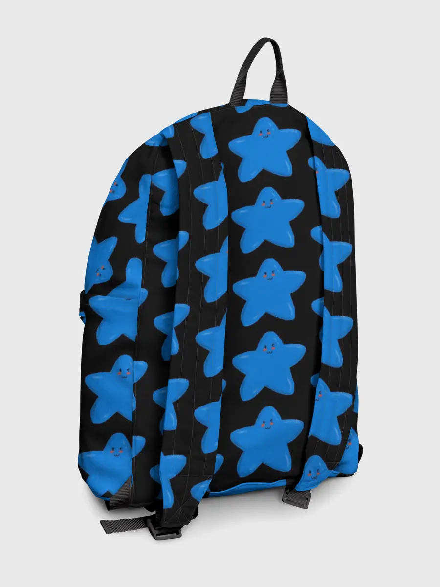 Рюкзак джинсовый / улыбка звезды