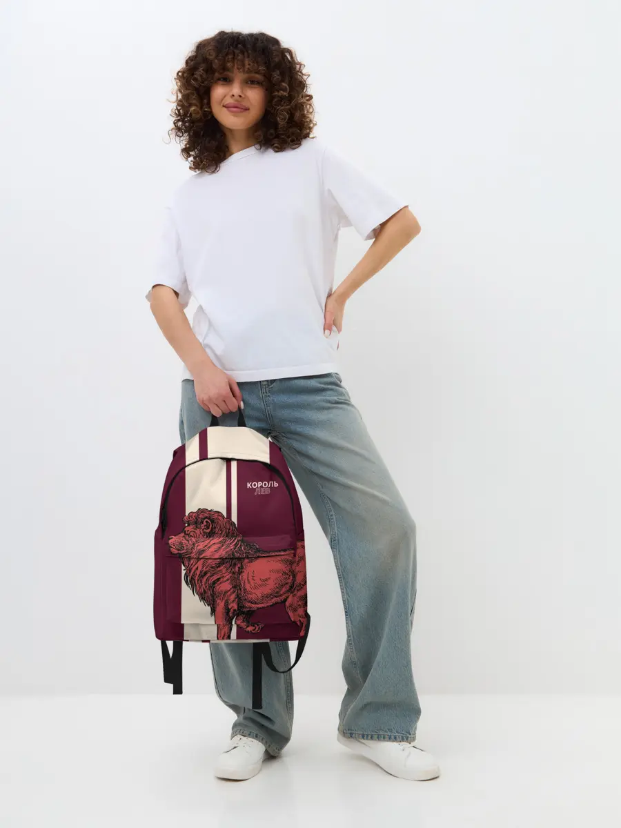 Рюкзак джинсовый / Король Лев / Lion King