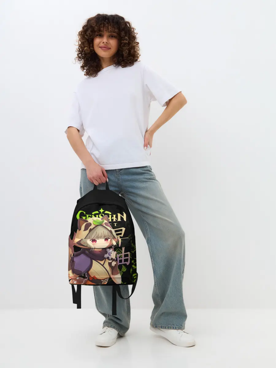 Рюкзак джинсовый / Саю / Genshin Impact