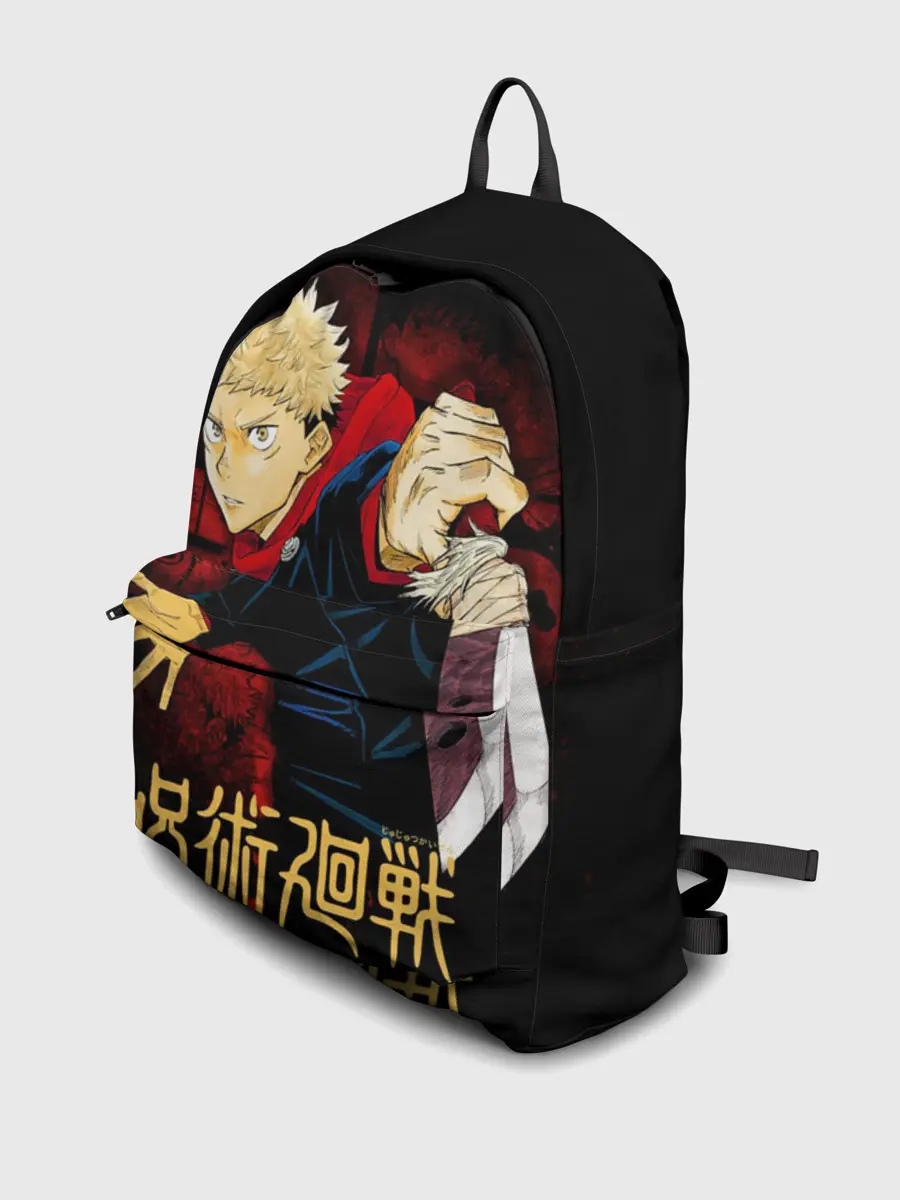 Рюкзак джинсовый / Юдзи Итадори - Магическая битва