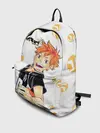 Рюкзак джинсовый / Мощный удар Шоё Хината Haikyuu!!
