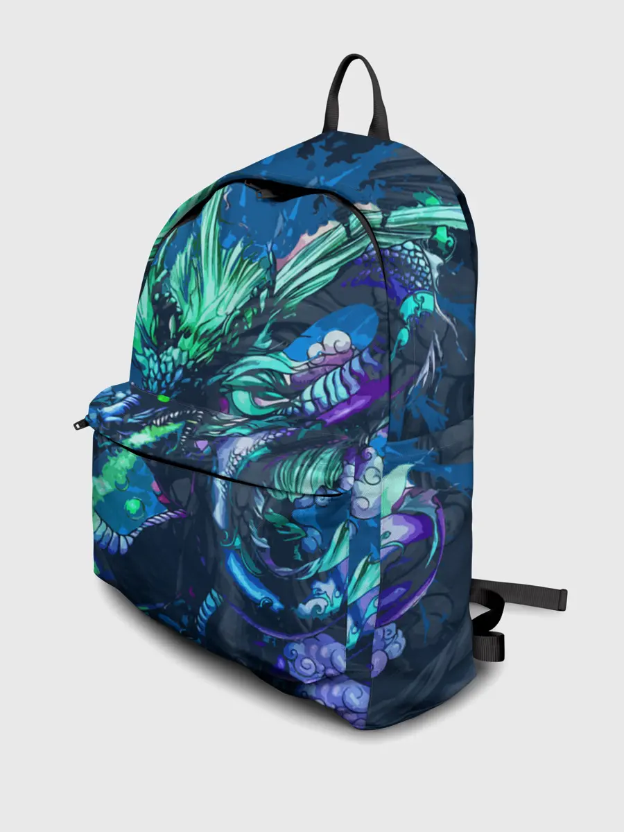 Рюкзак джинсовый / Fantasy - dragon