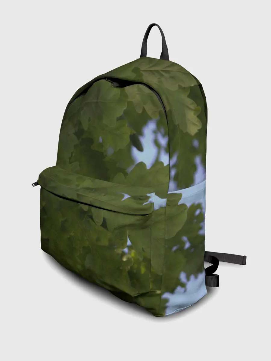 Рюкзак джинсовый / Летние дубы