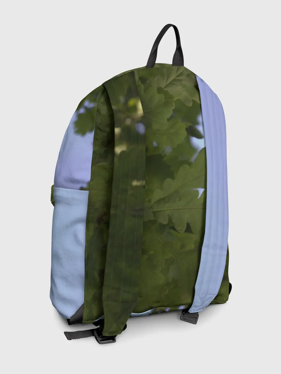 Рюкзак джинсовый / Летние дубы