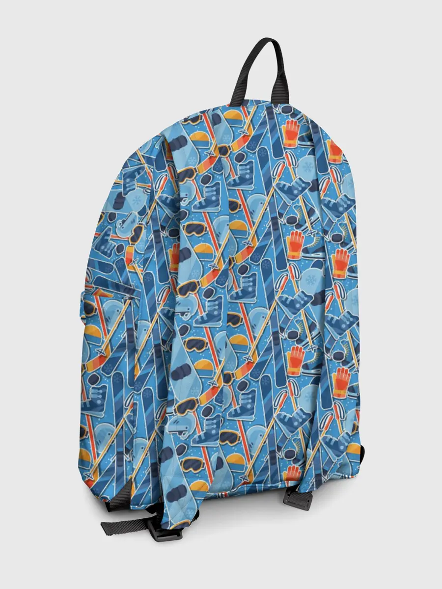 Рюкзак джинсовый / Зимние виды спорта