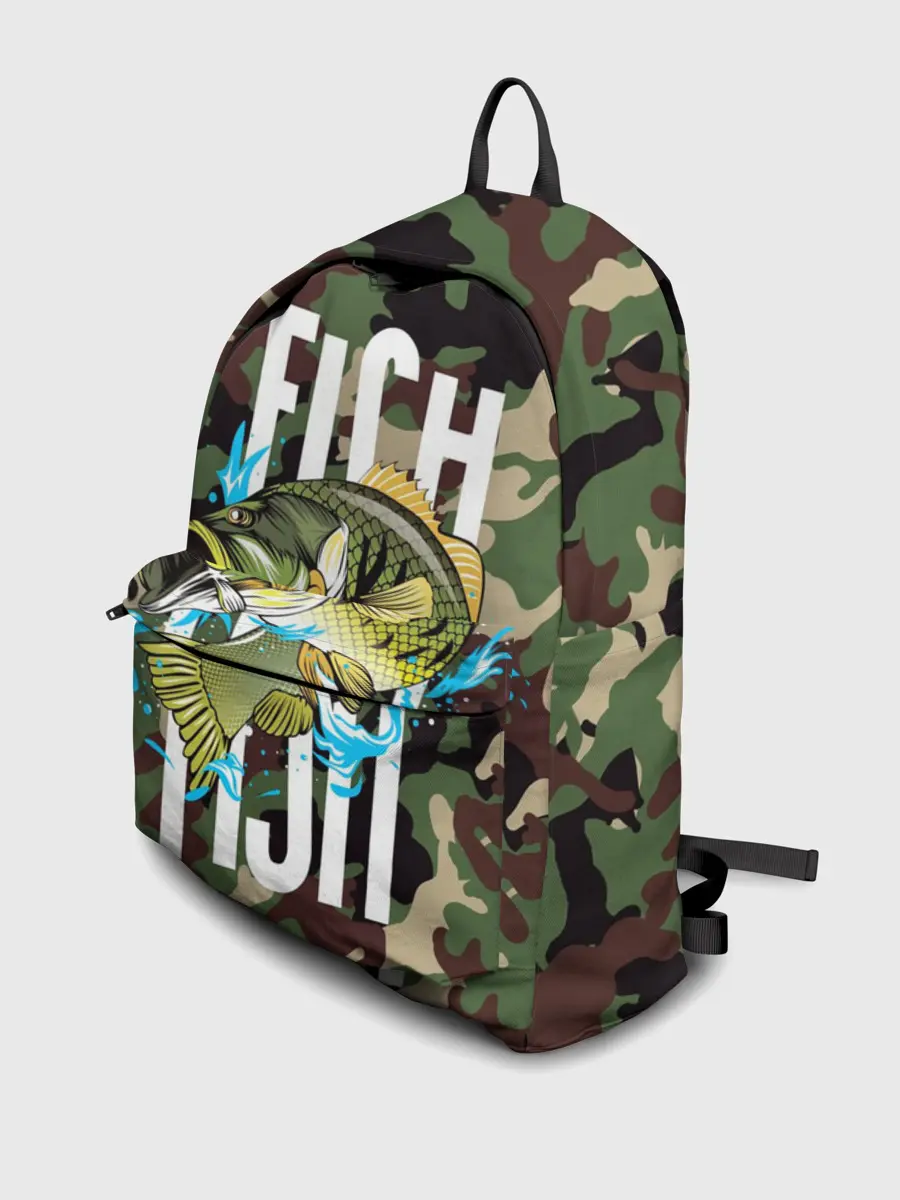 Рюкзак джинсовый / Рыблака камуфляж