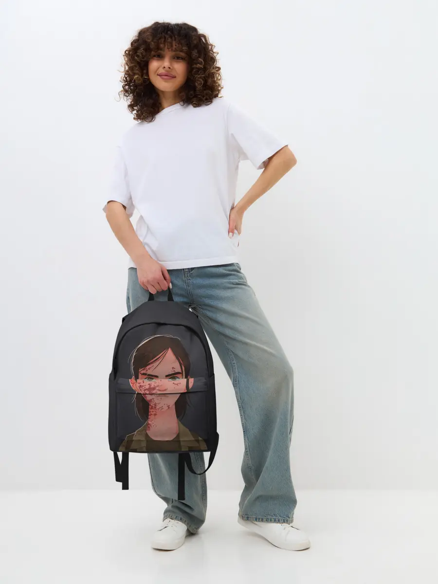 Рюкзак джинсовый / Элли в крови