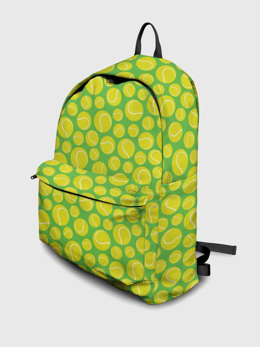 Рюкзак джинсовый / Теннисные Мячики