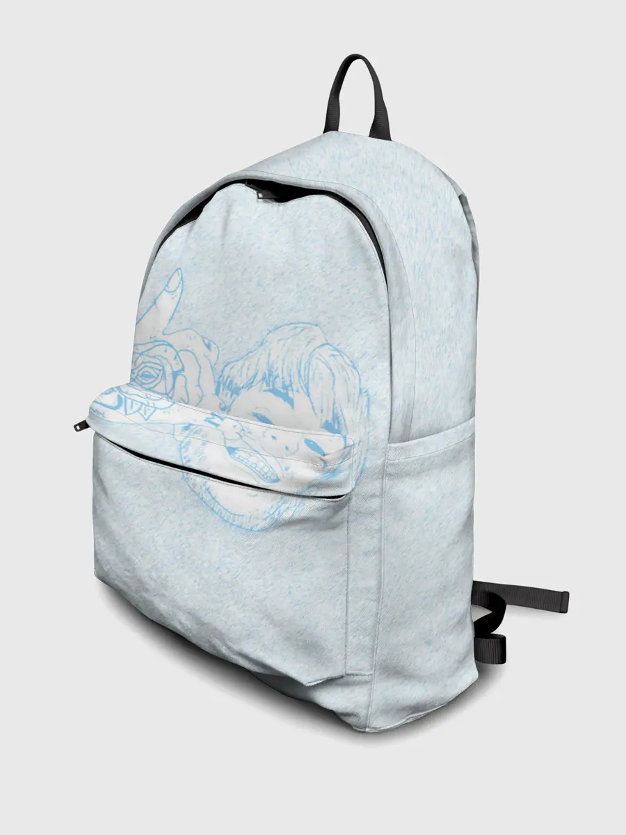 Рюкзак джинсовый / Blue Lil Peep