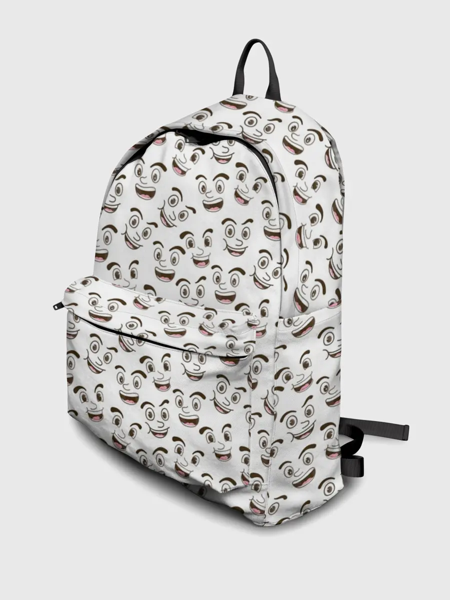 Рюкзак джинсовый / Рожицы