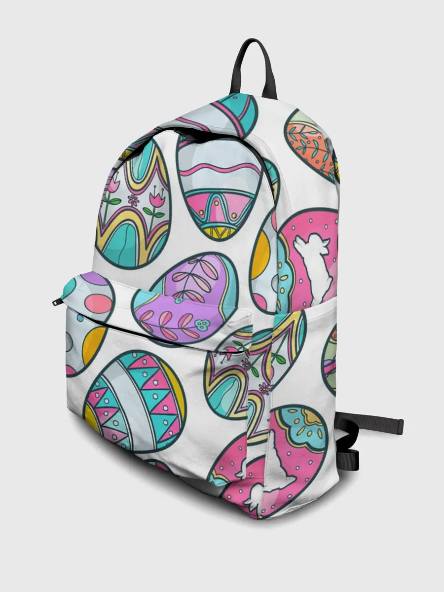 Рюкзак джинсовый / Пасхальные яйца