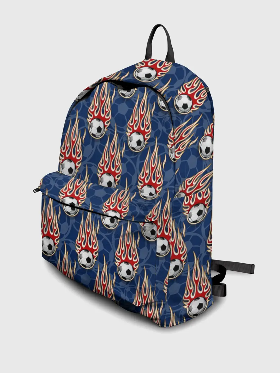Рюкзак джинсовый / Футбольные Мячи