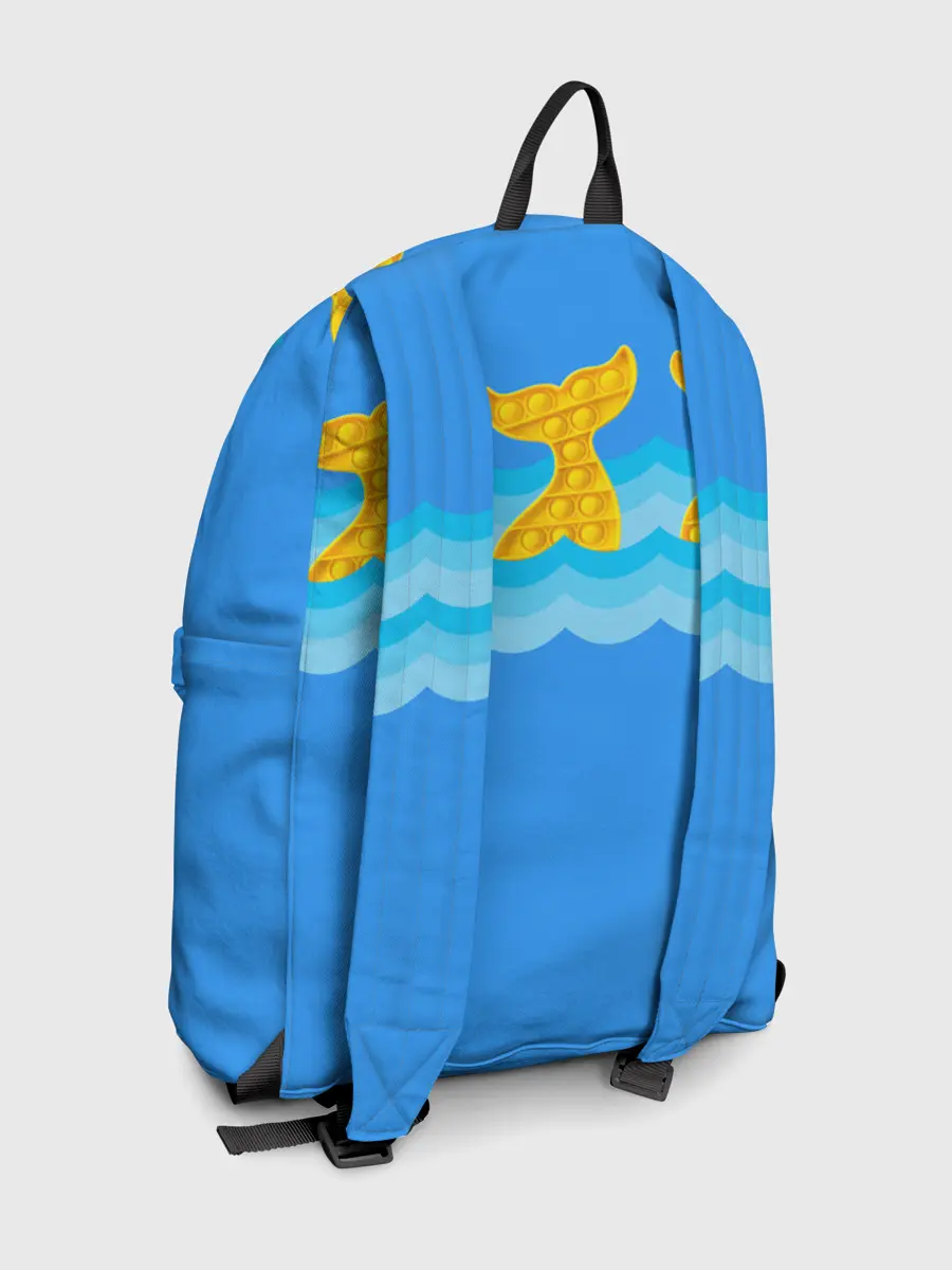 Рюкзак джинсовый / Pop it / Simple Dimple