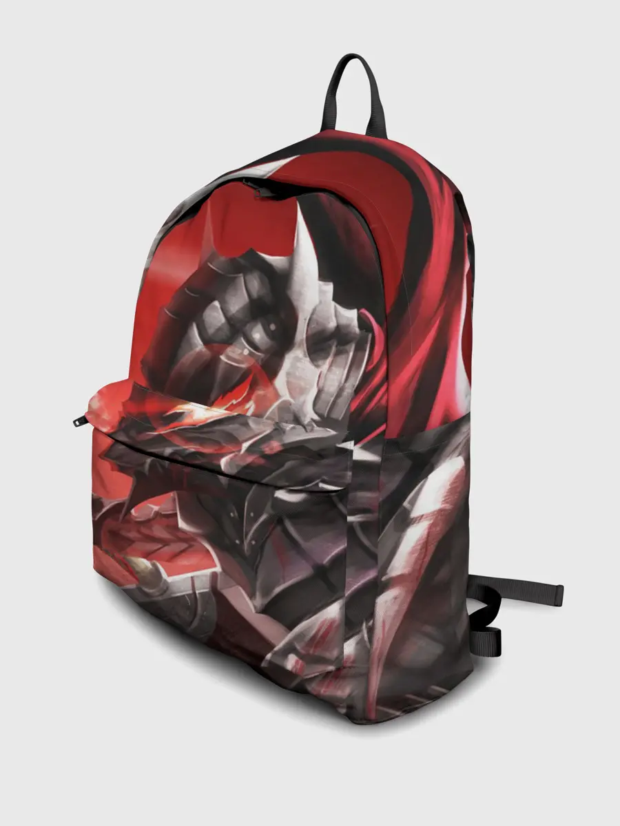 Рюкзак джинсовый / БЕРСЕРК с двух сторон