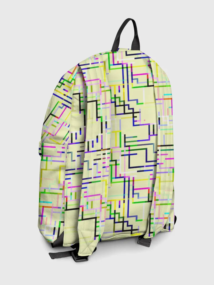 Рюкзак джинсовый / Geometric Color