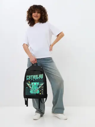 Рюкзак джинсовый / CatHulhu