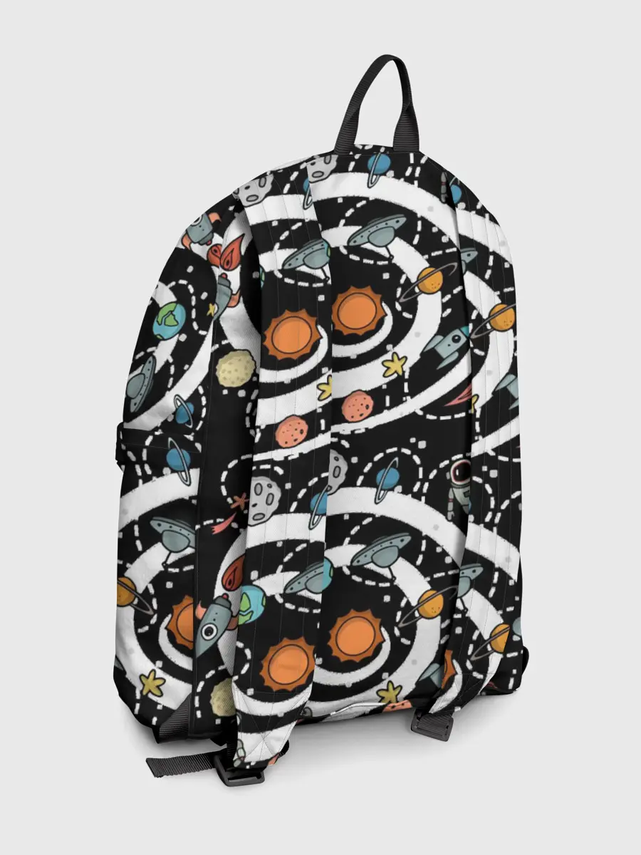 Рюкзак джинсовый / Космический астронавт