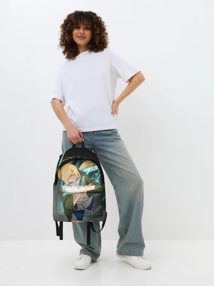 Рюкзак джинсовый / Цунаде