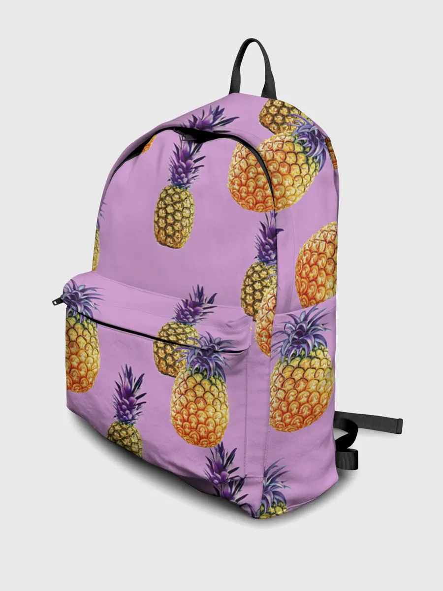 Рюкзак джинсовый / Ананасы