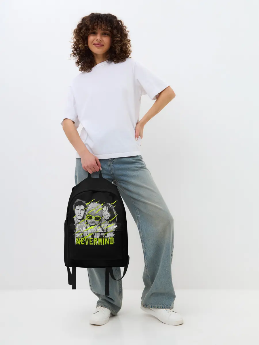 Рюкзак джинсовый / Nevermind