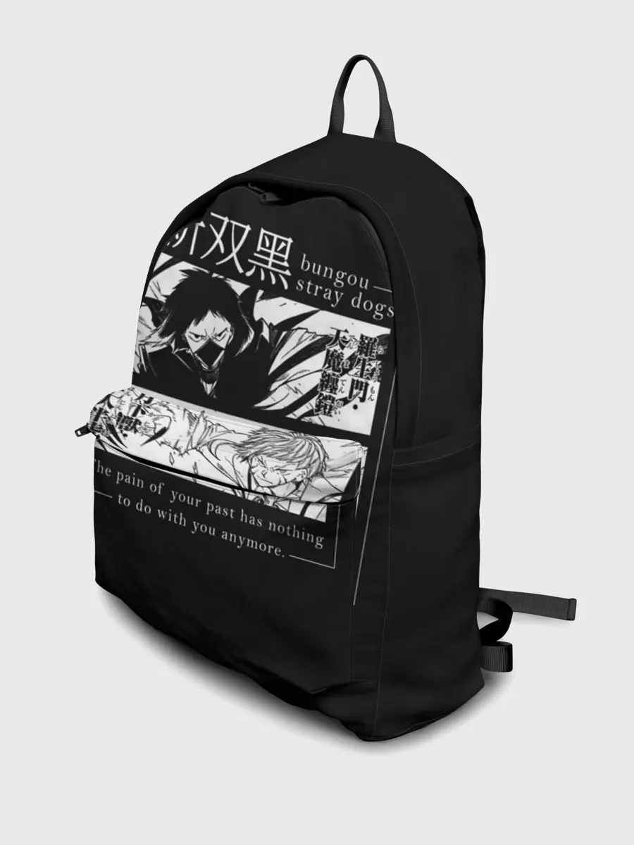 Рюкзак джинсовый / Бродячие псы Ацуши и акутагава