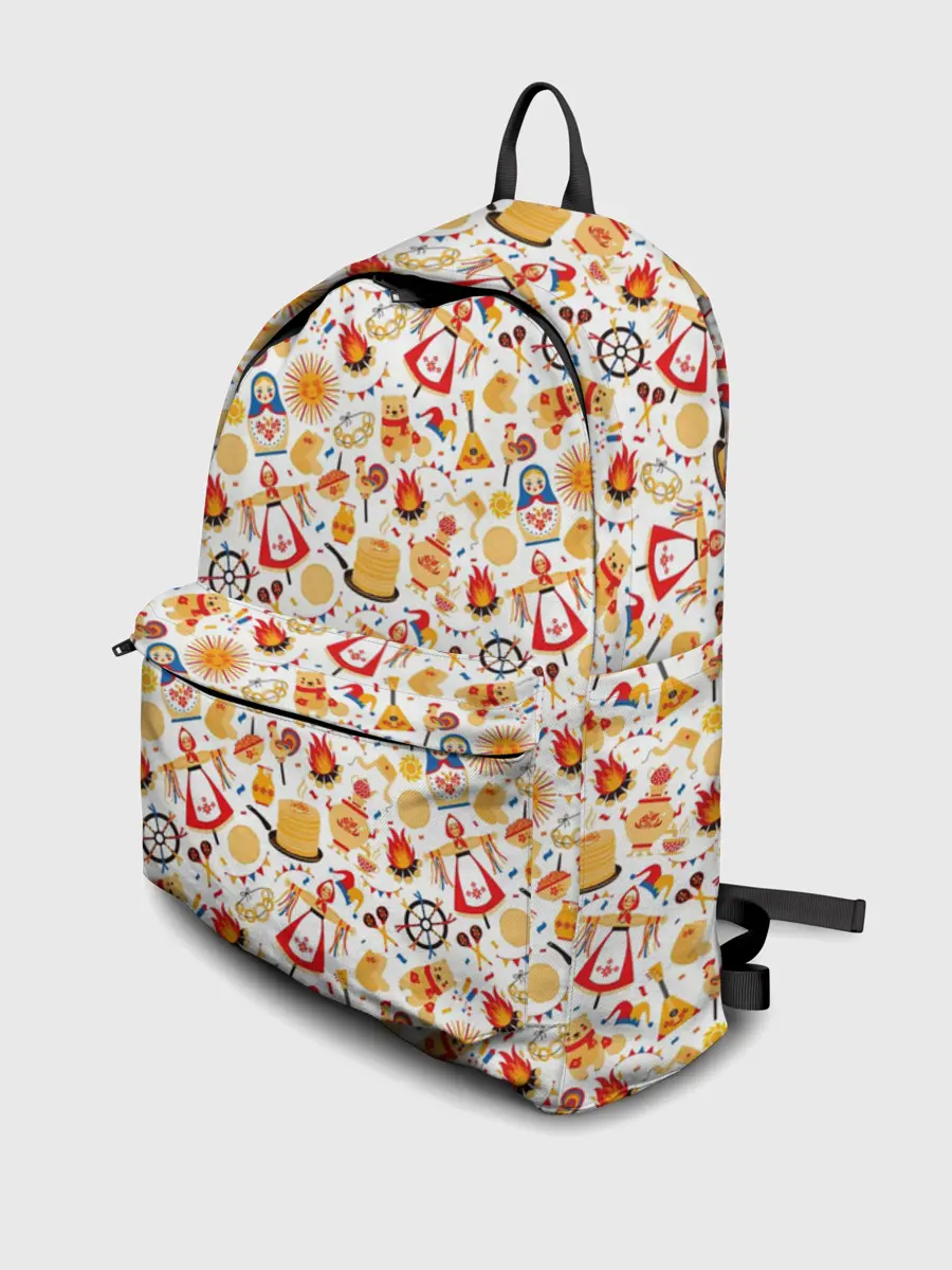 Рюкзак джинсовый / Масленица