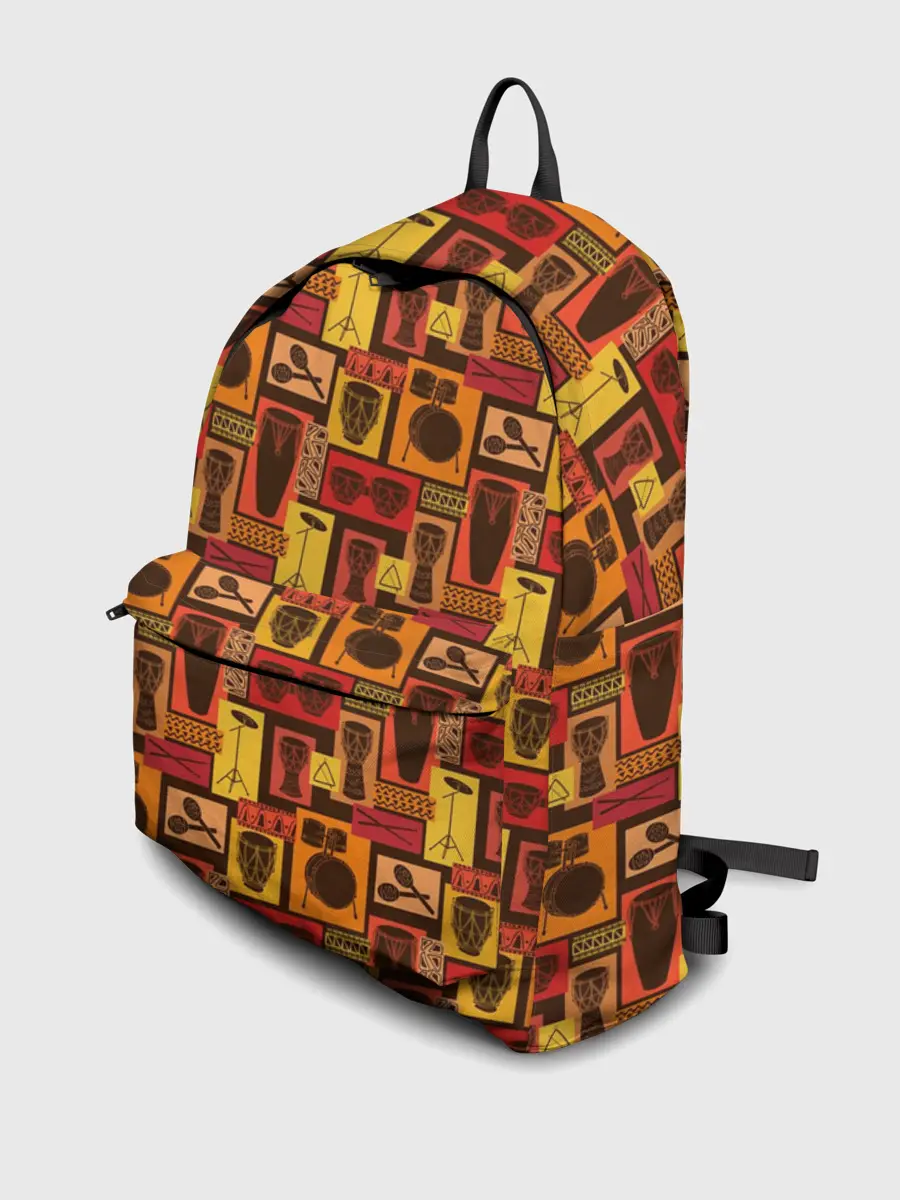 Рюкзак джинсовый / Барабанщик